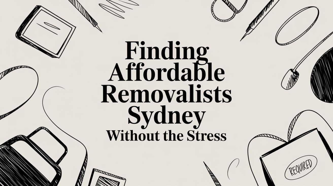 Finding Affordable Removalists Sydney Without the Stress