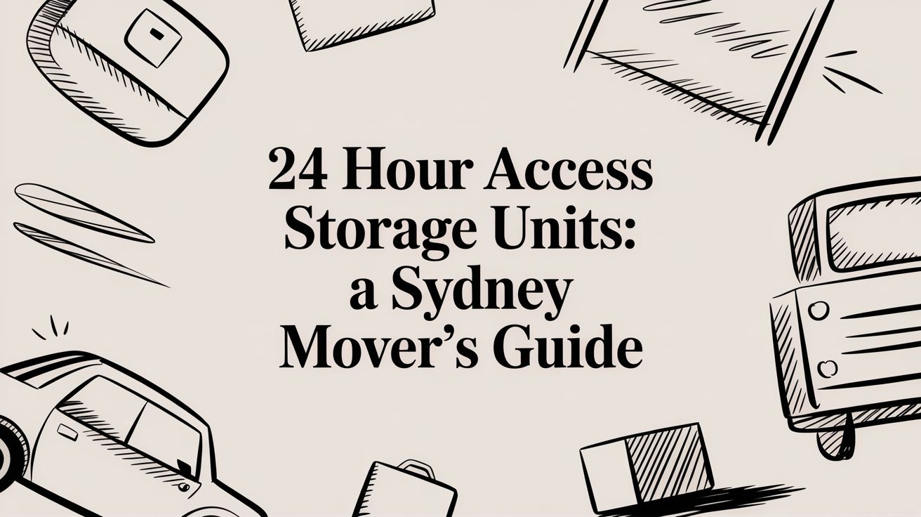 24 Hour Access Storage Units: A Sydney Mover’s Guide