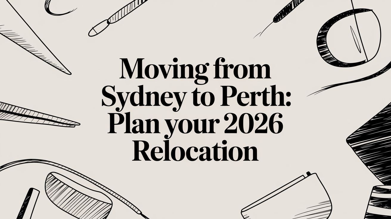 Moving from Sydney to Perth: Plan Your 2026 Relocation