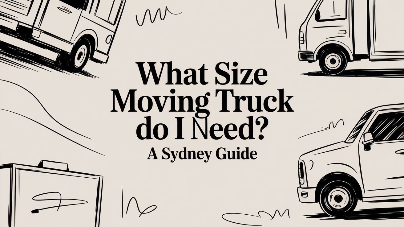 What Size Moving Truck Do I Need? A Sydney Guide