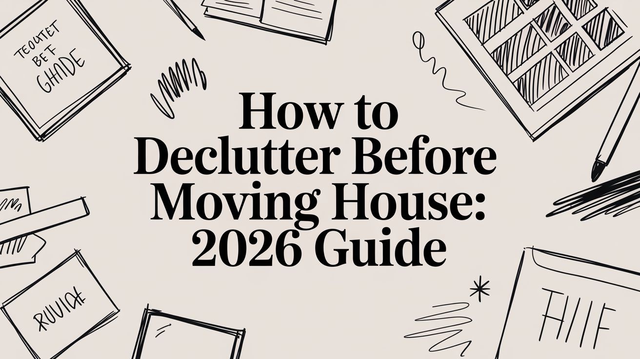 How to Declutter Before Moving House: 2026 Guide