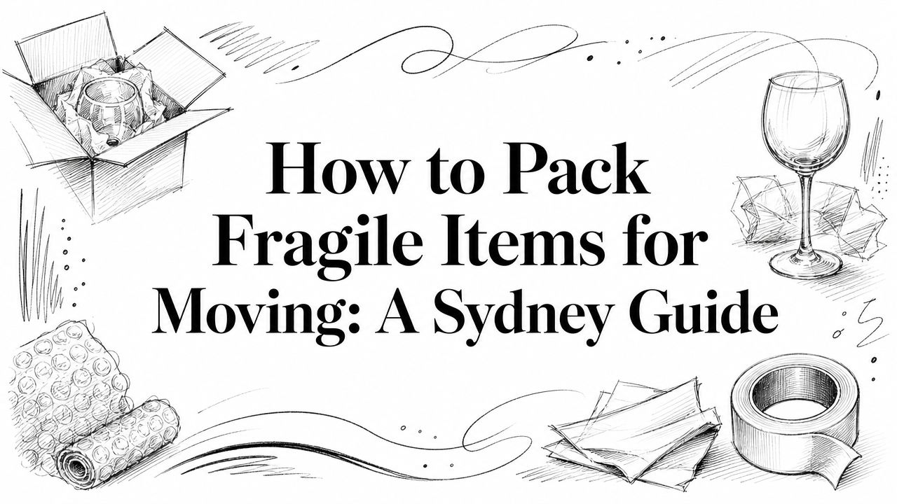 How to Pack Fragile Items for Moving: A Sydney Guide