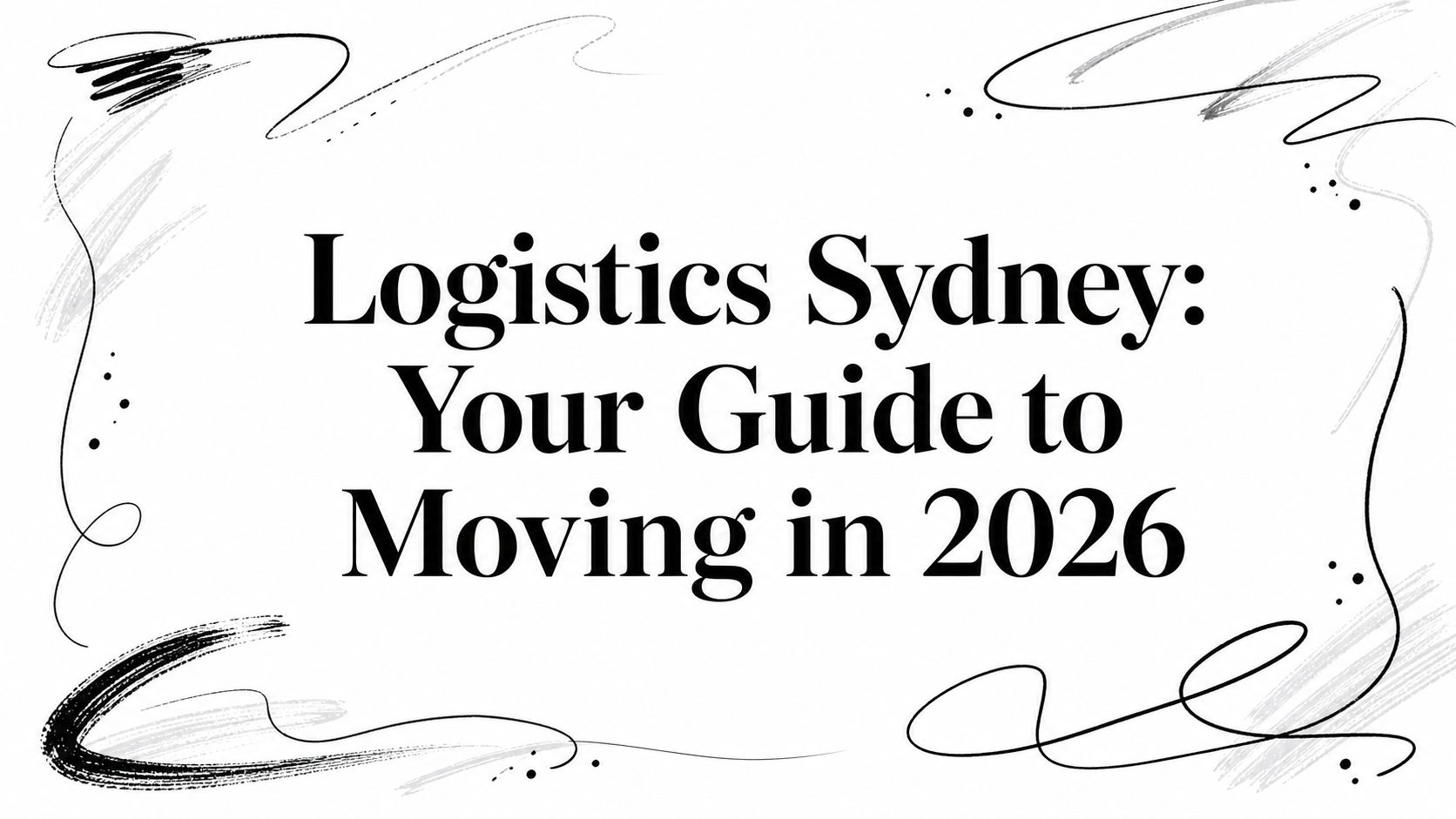 Logistics Sydney: Your Guide to Moving in 2026