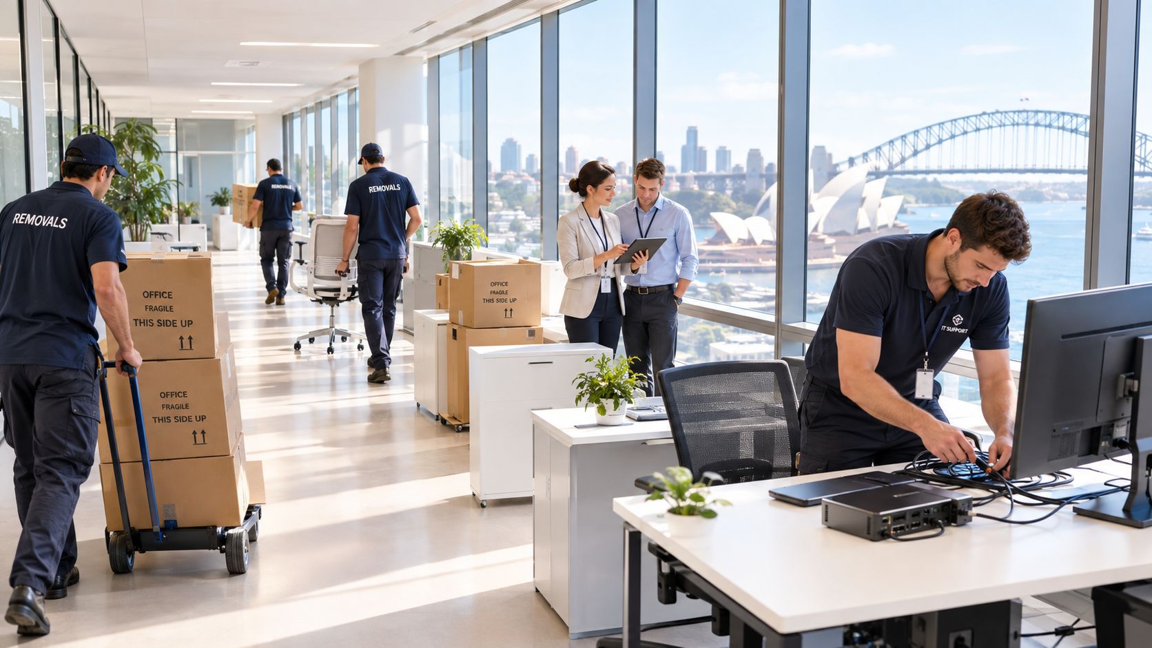 Office Removals Sydney: How to Move Without Downtime