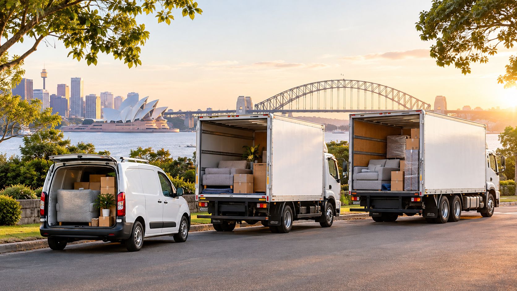 Furniture Delivery Truck Sizes Compared for Sydney Movers